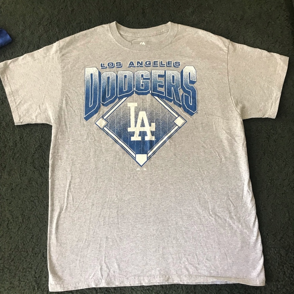 🟤Men’s Bundle Los Angeles Dodgers Men’s T-Shirt Set - Blue and Gray - Picture 6 of 10